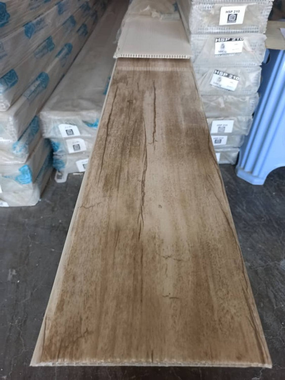 دیوار پوش روکشدار کاج روشن کد 09