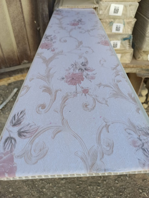 دیوار پوش روکشدار طرح کاغذ دیواری کد 05